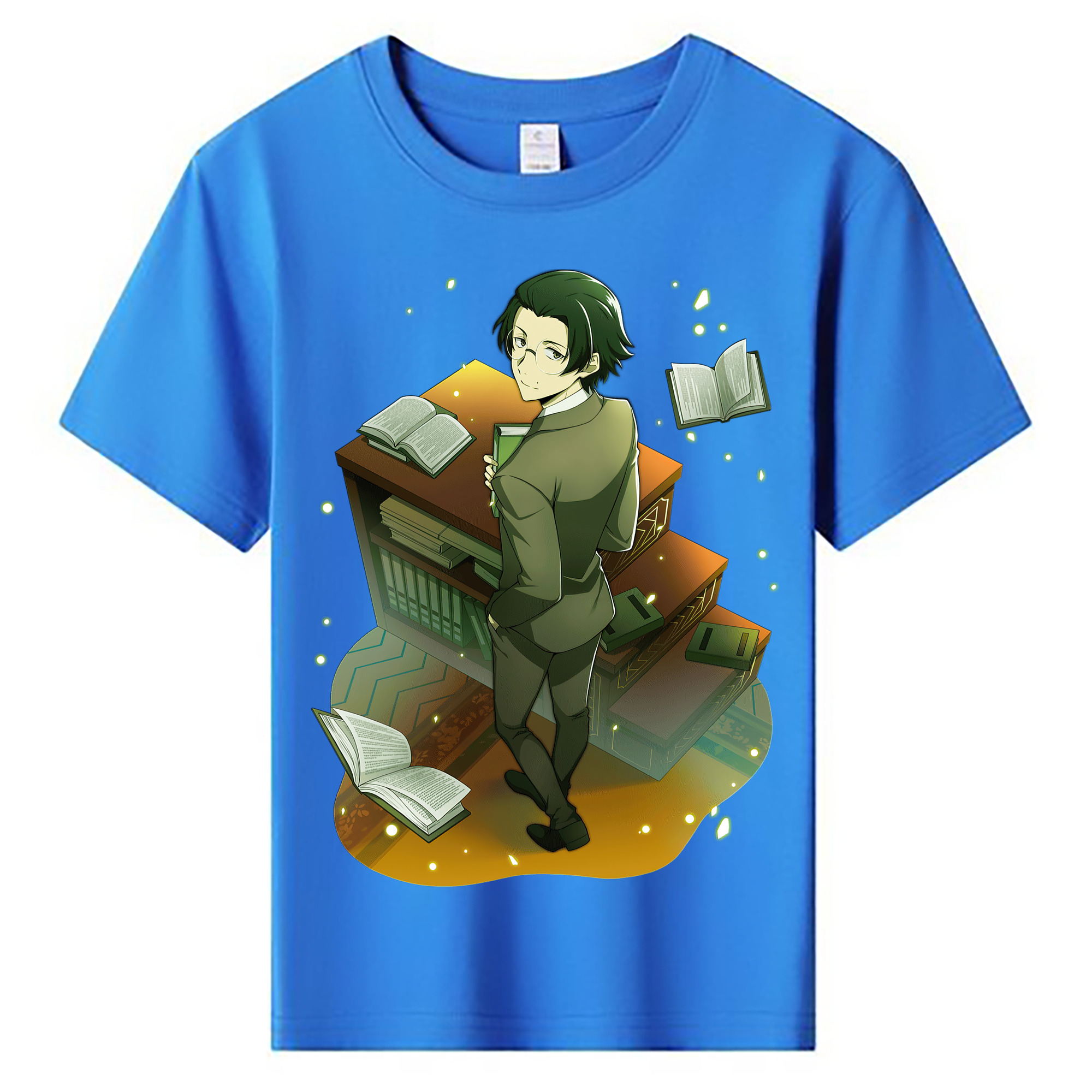 （画像用） 文豪ストレイドッグス Bungo Stray Dogs 綿100％キッズTシャツ（フロントプリント）